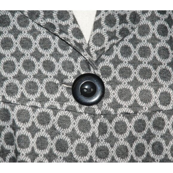 Elementz Gray Lightweight Jacket Size XL 3/4 Sleeve Single Button Career Office - Picture 3 of 9